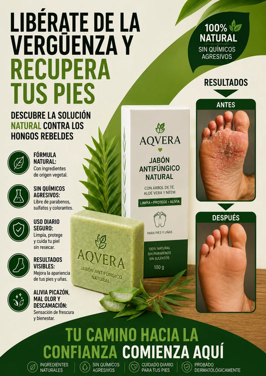 Jabón Antimicótico AQVERA